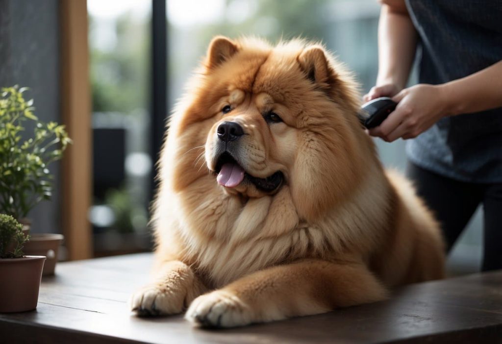 chow chow dog grooming