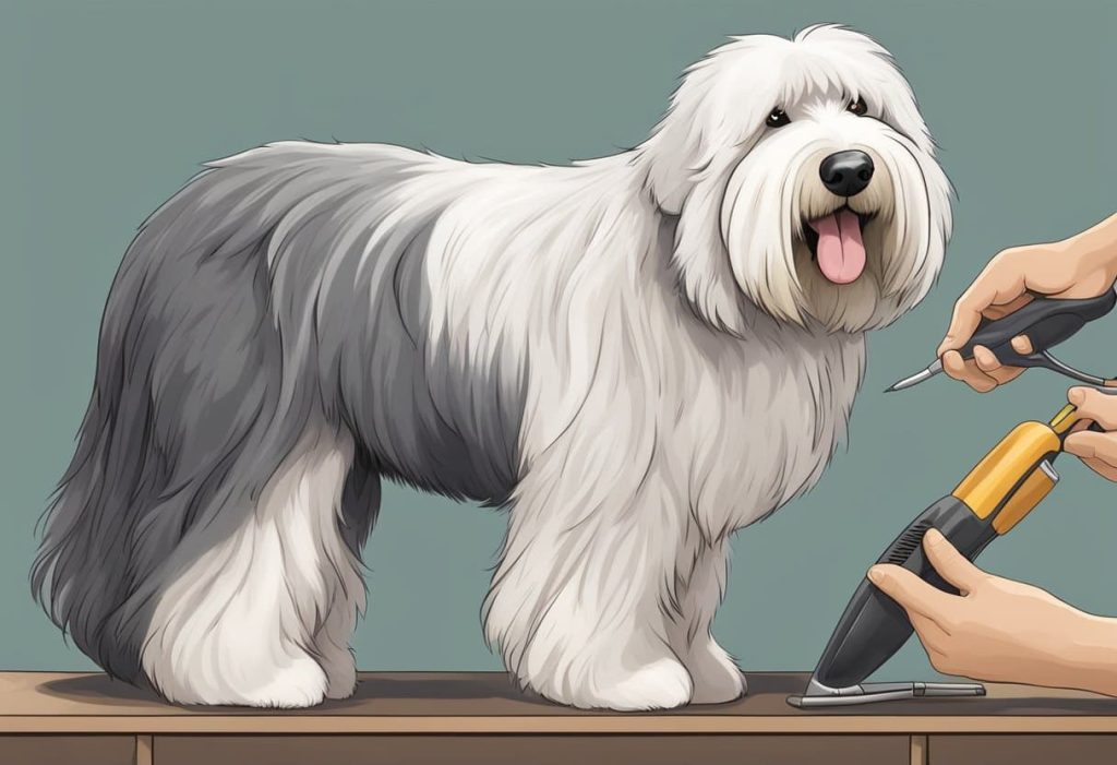 old english sheepdog grooming