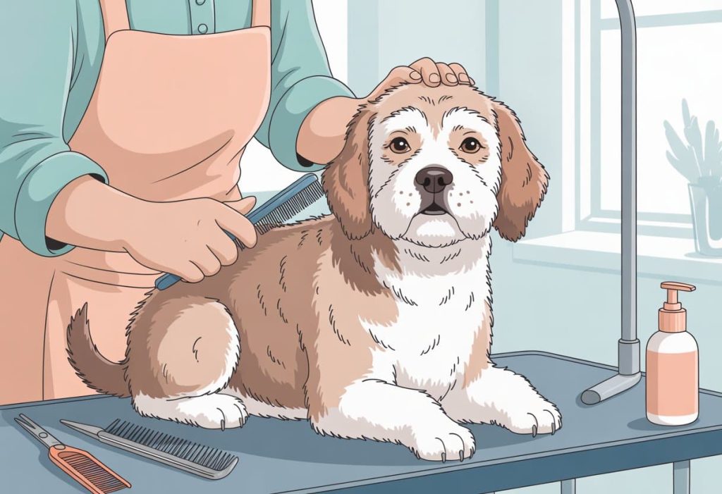 grooming senior dogs