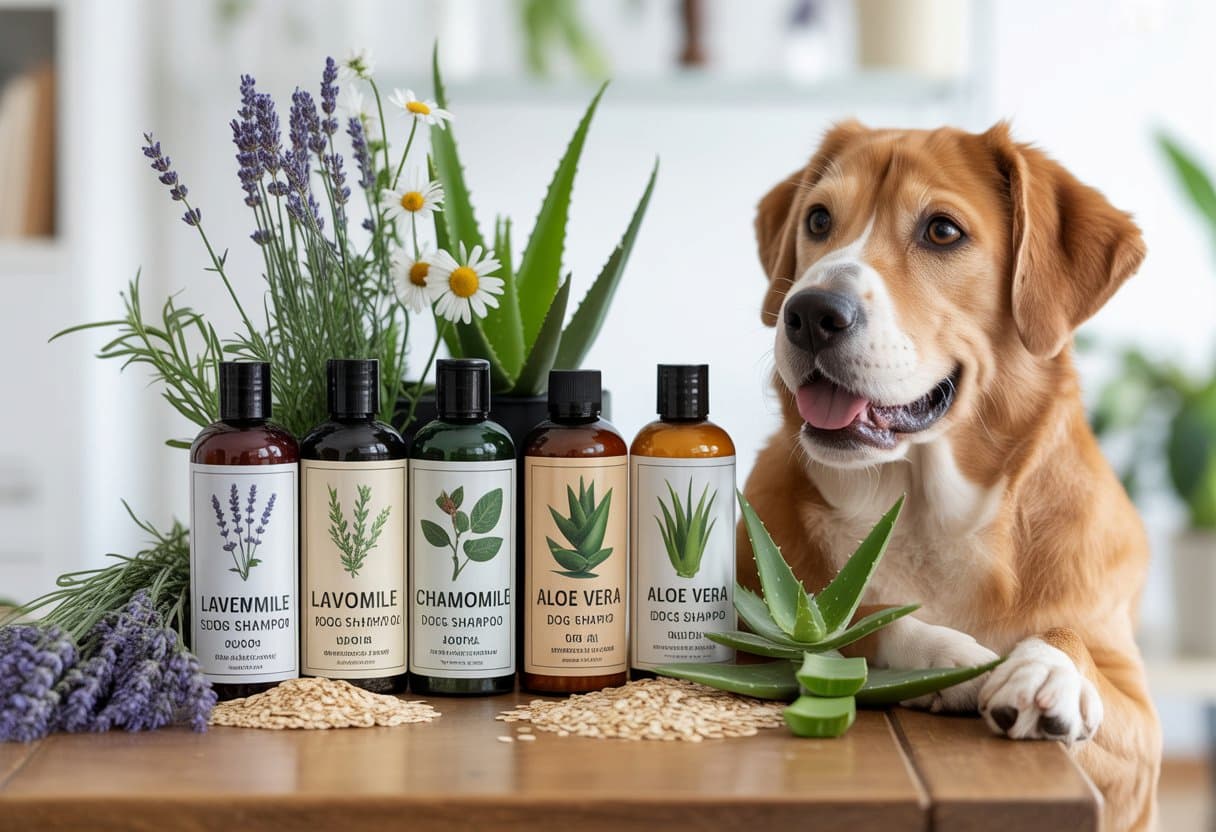 natural dog shampoo