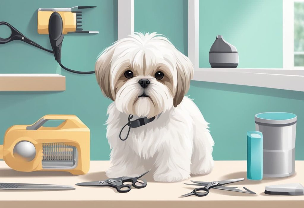 how to groom a shih tzu