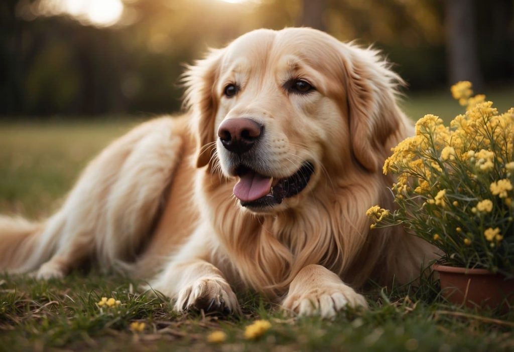 how to trim a golden retriever
