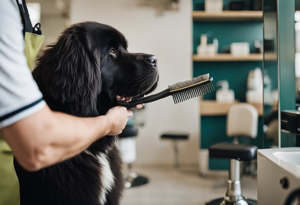 newfoundland dog grooming