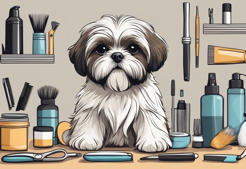 how to groom a shih tzu puppy