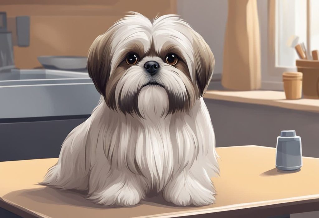 shih tzu hair cut