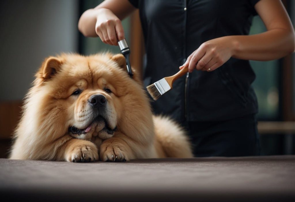 chow chow grooming